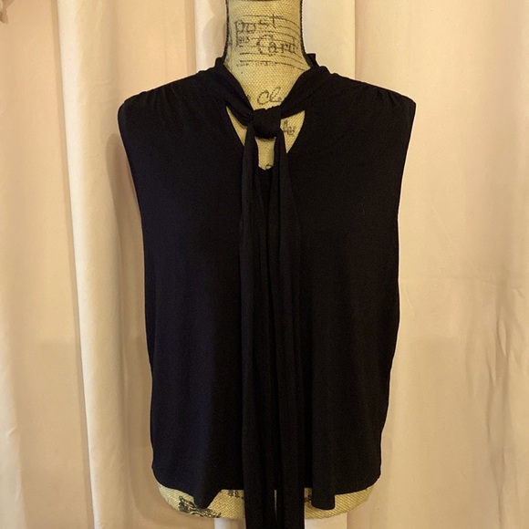 Vince Camuto large work tie in front black top - Picture 1 of 4